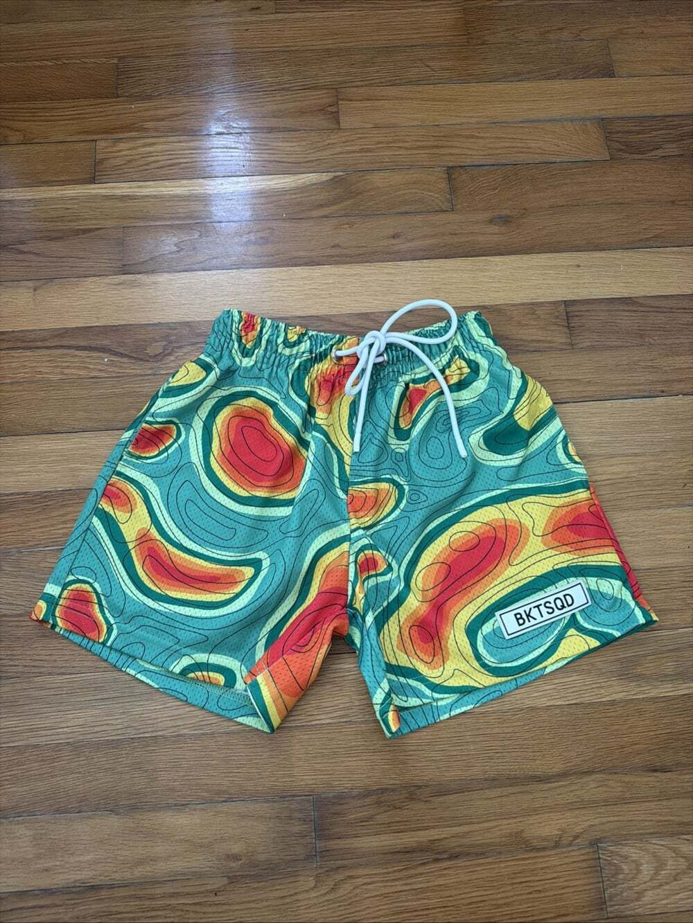 BKTSQD Shorts Youth Boy's Mesh Athletic Gym Basketball Size XS (203)